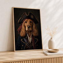 Load image into Gallery viewer, Cocker spaniel Tavla – Inramat Hundporträtt