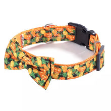 Load image into Gallery viewer, Dog and cat collar with bow tie