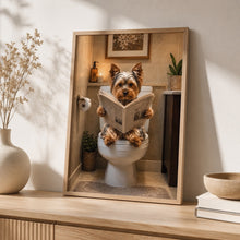 Ladda upp bild till gallerivisning, Yorkshireterrier Tavla – Inramat Hundporträtt