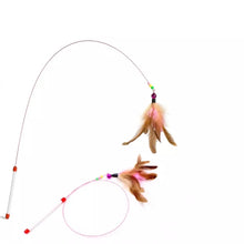 Ladda upp bild till gallerivisning, Kattleksak Kattspö med Fjädrar