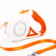 Load image into Gallery viewer, Leash Flexi leash with LED light and Flashlight 3-5 m