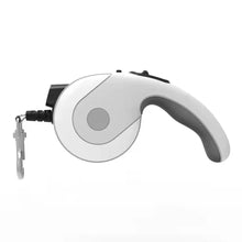Load image into Gallery viewer, Leash Flexi Leash with Flashlight - Hand grip