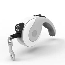 Load image into Gallery viewer, Leash Flexi Leash with Flashlight - Hand grip