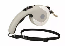 Load image into Gallery viewer, Leash Flexi Leash with Flashlight - Hand grip