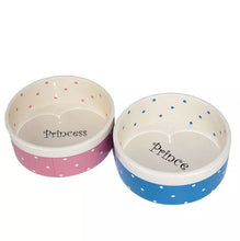 Load image into Gallery viewer, Dog bowl / Cat bowl Porcelain