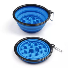 Ladda upp bild till gallerivisning, Matskål Hund - Slow Bowl ihopfällbar