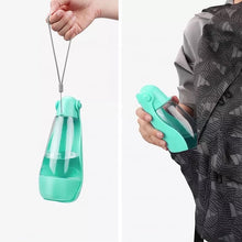 Ladda upp bild till gallerivisning, Vattenflaska för hund med behållare och påsförvaring