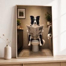 Load image into Gallery viewer, Border Collie Tavla – Inramat Hundporträtt
