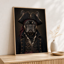 Ladda upp bild till gallerivisning, Fransk bulldogg Tavla – Inramat Hundporträtt
