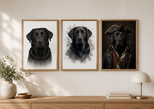 Load image into Gallery viewer, Labrador Retriever Tavla – Inramat Hundporträtt
