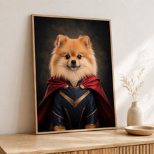 Load image into Gallery viewer, Pomeranian Tavla – Inramat Hundporträtt
