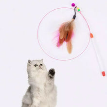 Load image into Gallery viewer, Cat toy Cat stick with springs
